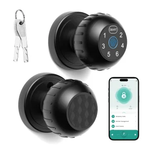 Smart Fingerprint Door Lock with App Control Passcode