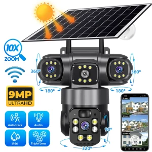 HD Solar Surveillance Wi-Fi Camera