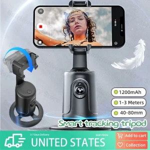 Auto Face Tracking Tripod 360° Rotating